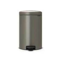 Бак для мусора Brabantia Newicon, 20л, с педалью, платиновый 114045