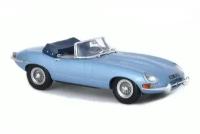 JAGUAR E-TYPE CABRIOLET 1961 BLUE METALLIC