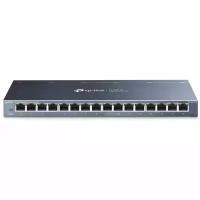 Коммутатор TP-LINK TL-SG116 неуправляемый 16x1000BASE-T, metal case