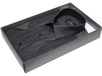 Рубашка Poggino 7002-31 цвет темно серый размер 54 RU / XXL (45-46 cm.)