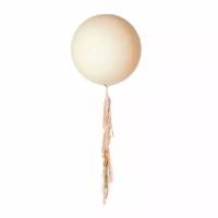 Большой Blush латексный шар на гирлянде Тассел, 91 см