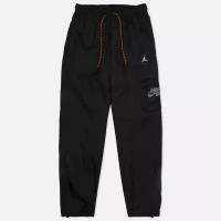 Мужские брюки Nike Essentials Jumpman AOP Fleece чёрный, Размер L