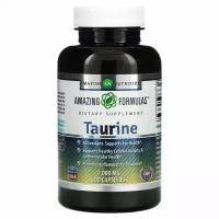 Amazing Nutrition, таурин, 1000 мг, 100 капсул