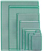 Печатная макетная плата 5 x 7 см двухсторонняя для пайки GSMIN PCB1 (Зеленый)