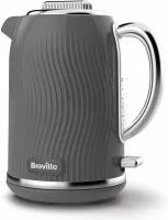 Чайник Breville VKT092, серый (Breville VKT092 Flow Electric Kettle, 1.7 L, 3 KW Fast Boil, Grey)