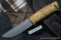 Нож Сандер Лиман (М390,стабилизированная карельская береза)