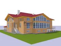 Проект дома Plans-41-60 (894 кв.м, поризованный кирпич)