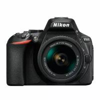 Nikon Зеркальный фотоаппарат Nikon D5600 Kit 18-55 VR AF-P Black