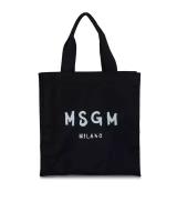 сумка-шопер MSGM 3241MDZ43 черный+белый UNI