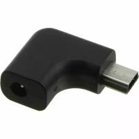 Переходник miniUSB 5PIN -гнездо питания 3,5*1,4 угловой