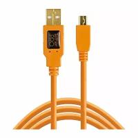 Tether Tools Кабель Tether Tools TetherPro USB 2.0 to Mini-B 5-Pin 1.8m Orange (CU5407)