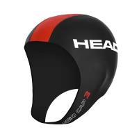 Неопреновый шлем-утеплитель HEAD NEO CAP 3mm, Цвет - черный/красный;Размер - L/XL;Материал - Неопрен