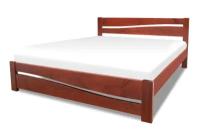 Кровать Карина из сосны, спальное место (ШхД): 80x190, цвет: мокко 2