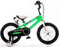 Детский велосипед Royal Baby Freestyle Steel 16, год 2020, цвет Зеленый