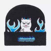 Шапка Ripndip Welcome To Heck Beanie чёрный, Размер ONE SIZE