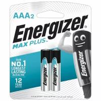 Батарейки алкалиновые Energizer Max Plus LR03 (AAA) 2 шт E301306501