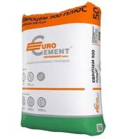 Цемент Eurocement Плюс М500 Д20 ЦЕМ II А-Ш серый 50 кг