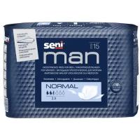 Seni Man Normal / Сени Мен Нормал - урологические вкладыши для мужчин, 15 шт