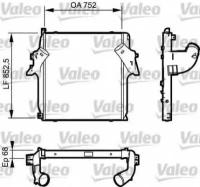 VL818781_интеркулер!алюминий 852x752x68 \MB Actros -->04.97 VALEO 818781