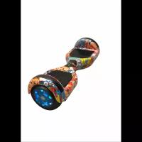 Гироскутер Smart Balance Wheel V2 6.5 (Autobalance+Bluetooth Audio+Glowing Wheels) Оранжевый хип-хоп