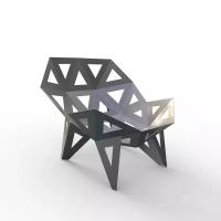 Тематический металлический стул для дома, дачи и сада, ручная работа DIY - Модерн