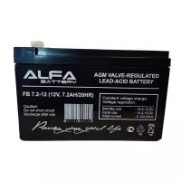 ALFA Battery Аккумуляторная батарея Alfa FB 7.2-12 (12В 7.2Ач 150х95х65мм)