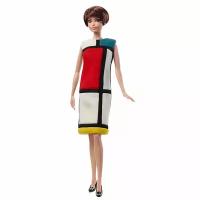 Кукла Barbie Yves Saint Laurent (Барби Ив Сен Лоран платье мондриан)