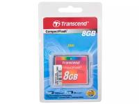 Карта памяти Compact Flash 8Gb Transcend <133x>