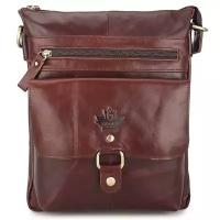Мужская сумка-планшет из натуральной кожи «Содден» M1356 Brown