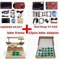 Программатор ECU KESS V5.017 + KTAG V7.020 + BDM адаптеры 22шт + Рамка BDM