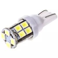 Лампа светодиодная Skyway S08201110 T10 12V 5W 20 SMD диод без цоколя 1-контактная Белая, 1