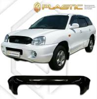 Дефлектор капота для Hyundai Santa Fe Classic 2001-2005 Classic черный