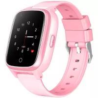 Детские умные часы Smart Baby Watch Wonlex KT17 GPS, WiFi, камера, 4G розовые