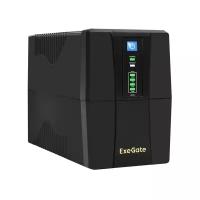 Exegate EX292784RUS ИБП ExeGate Power Back BNB-1000.LED.AVR.4C13.RJ.USB 1000VA/550W, LED, AVR, 4*C13, RJ45/11,USB, Black