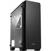 Корпус для компьютера ZALMAN Корпус Zalman S3, без БП, ATX, Midi-Tower, черный