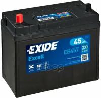 Exide Eb457 Excell_аккумуляторная Батарея! 14.7/13.1 Рус 45Ah 330A 237/127/227 EXIDE арт. EB457