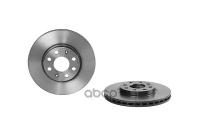 Диск Тормозной Передний Opel Adam 12-, Corsa D 06-, Corsa E 14-, Fiat Grande Punto 05-, Punto 12-, Punto Evo 08-12 Brembo арт