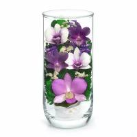 натуральные цветы в стекле, вакуум 12.10