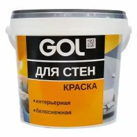 Palizh GOL Краска акриловая для стен ВД-АК-2180 белоснежная 152 1,4кг 11605770