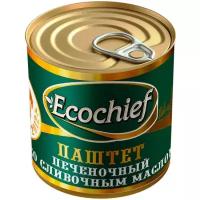 Паштет ECOCHIEF печеночный со сливочным маслом ГОСТ, 250г