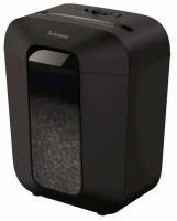 Fellowes Шредер Fellowes PowerShred LX41 черный (секр. P-4)/перекрестный/8лист./17лтр./скрепки/скобы/пл. карты