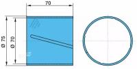 BPW 0311276130 Втулка бронз.на балансир 70/75-70