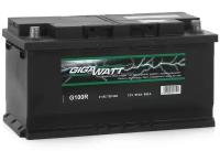Аккумулятор GigaWatt G100R 12V 100Ah 830A R+
