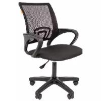 Кресло офисное Easy Chair 304 (LT) TC Net ткань черн/сетка черн, пластик