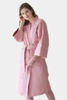 Вафельный халат ZUKI кимоно унисекс Розовый - M (46-48)
