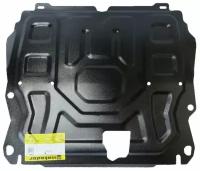 Защита двигателя,кпп nissan x-trail v-1.2, 2.0, 1.6, 2.5 (2007-2010-2015-)/qashqai v-1.2, 2.0, 1.6, 2.5 (2015-н.в.) штампованная (1,5 мм, сталь) motodor.51401