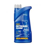 Моторное масло Mannol Outboard Marine 2T, 1 л