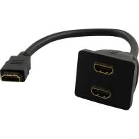 Разветвитель (сплиттер) HDMI female 19 pin, 0,10 м