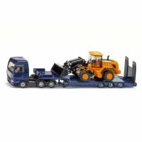 Модель грузовика Man с фронтальным погрузчиком JCB 1:87 Siku