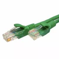 Кабель патч-корд U/UTP 5e кат. 2м. SUPRLAN 10-0158 4x2 26AWG (7x0.16mm) Cu LSZH зеленый